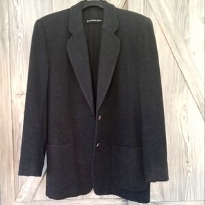Bianca Nygard Charcoal Boyfriend Blazer 14